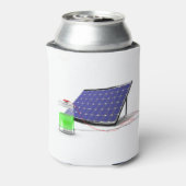 Zonnepaneel en batterij blikjeskoeler (Blikje Achterkant)