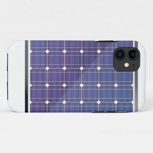 Zonnepaneel op wit Case-Mate iPhone case (Achterkant (horizontaal))