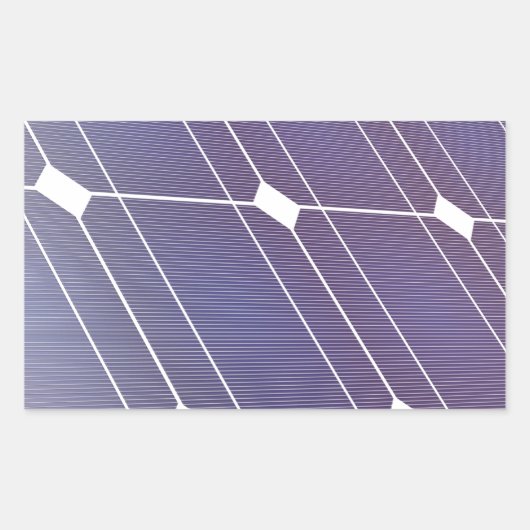 Zonnepaneel Rechthoekige Sticker (Voorkant)