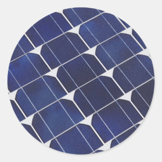 Zonnepaneel Ronde Sticker