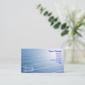 Zonnepaneel Visitekaartje (Staand voorkant)