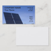 zonnepaneel visitekaartje (Voorkant / Achterkant)