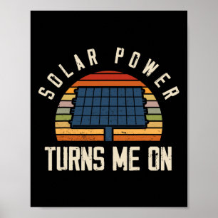 Zonnepaneel Zonne-energie Zonne-energie Poster