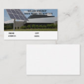 Zonnepaneelbedrijf Visitekaartje (Voorkant / Achterkant)