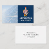 Zonnepaneelingenieur Visitekaartje (Voorkant / Achterkant)