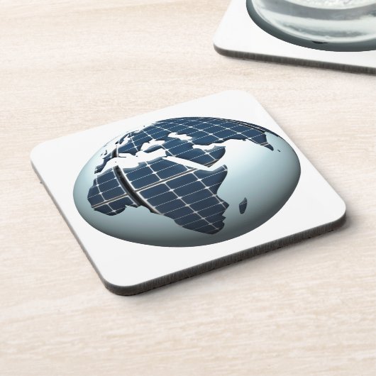 Zonnepaneelplaneet Bier Onderzetter (Linkerzijde)