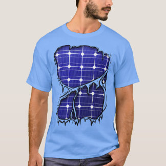 Zonnepanelen binnen Ecologisch Ingenieur Halloween T-shirt