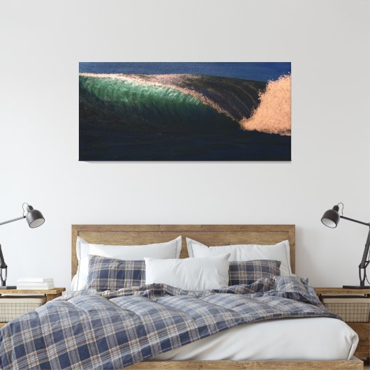 zonnepanelen canvas afdruk (Insitu (Slaapkamer))