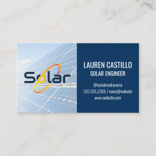 Zonnepanelen Energie   Licht Bulb   QR Scan Code Visitekaartje