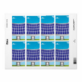 Zonnepanelen Etiket (Full Sheet)