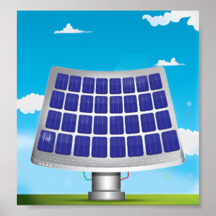Zonnepanelen Poster