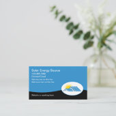 Zonnepanelen Visitekaartjes (Staand voorkant)