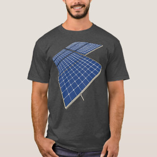 Zonnepanelen voor hernieuwbare energie Zonnepaneel T-shirt