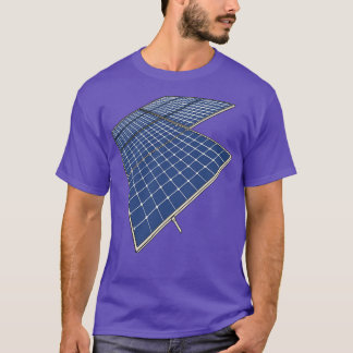 Zonnepanelen voor hernieuwbare energie Zonnepaneel T-shirt