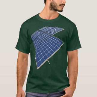 Zonnepanelen voor hernieuwbare energie Zonnepaneel T-shirt