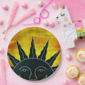 Zonnepapier Bord glimlachen (Feest)