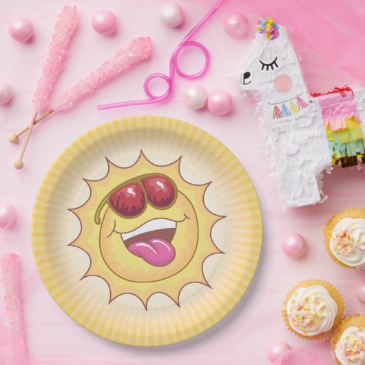 Zonnepapier Bord lachen (Feest)