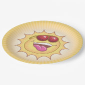 Zonnepapier Bord lachen (Gekanteld)