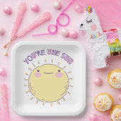 Zonnepapieren bord (Feest)