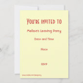 Zonnepartijdigheid Kaart (Achterkant)