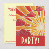 Zonnepartijdigheid Kaart (Voorkant / Achterkant)