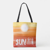 Zonnepasta Tote Bag (Achterkant)
