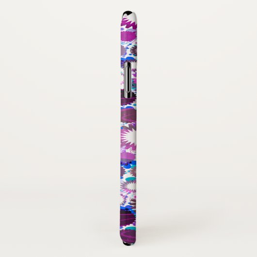 Zonnepatronen van kleurrijke bloemen Case-Mate iPhone case (Achterkant / rechts)