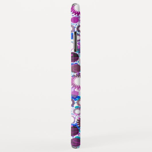 Zonnepatronen van kleurrijke bloemen Case-Mate iPhone case (Achterkant/rechts)