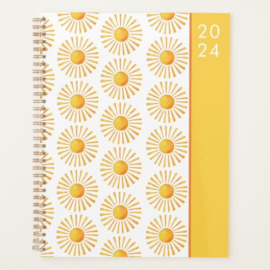 Zonnepatroon 2024 planner (Voorkant)