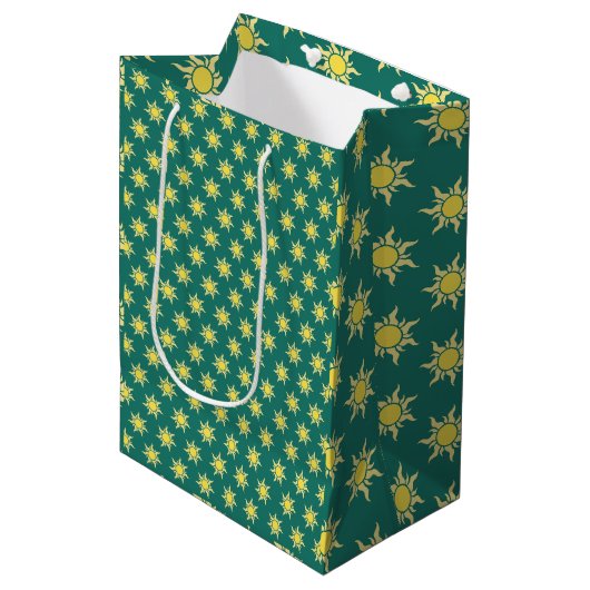 Zonnepatroon Cadeautas (Voorkant Gekanteld)