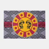 Zonnepatroon Zuidwest Kokopelli Deurmat (Voorkant)