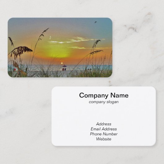 Zonnepensioen 11 Visitekaartjes #11 (Voorkant / Achterkant)