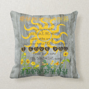 Zonnepijp met achtergrond driftwood kussen