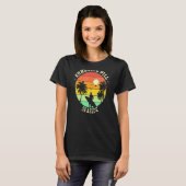 Zonnepil Seaside Summer Oregon Tropical Beach T-shirt (Voorkant volledig)