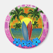 Zonneplaat en surfplanken magneet (Voorkant)