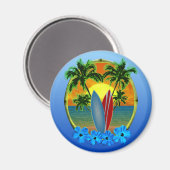 Zonneplaat en surfplanken magneet (Voorkant / Achterkant)