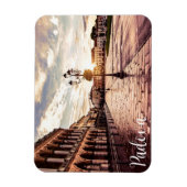 Zonneplein in Padova in Italië Magneet (Verticaal)