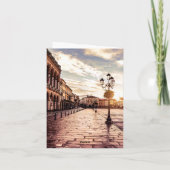 Zonneplein in Padova in Italië Notitiekaartje (Achterkant)