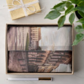 Zonneplein in Padova in Italië Tissuepapier (Geschenk)