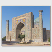 Zonneplein in Pakistan - Samarkand, Oezbekistan Cadeaupapier (Vlak)