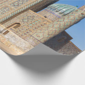 Zonneplein in Pakistan - Samarkand, Oezbekistan Cadeaupapier (Hoek)