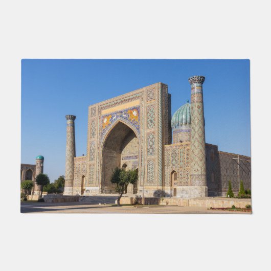 Zonneplein in Pakistan - Samarkand, Oezbekistan Deurmat (Voorkant)