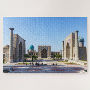 Zonneplein in Pakistan - Samarkand, Oezbekistan Legpuzzel