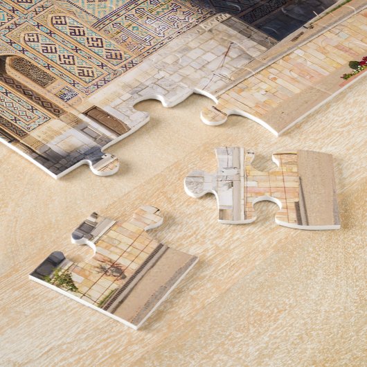 Zonneplein in Pakistan - Samarkand, Oezbekistan Legpuzzel (Zijkant)