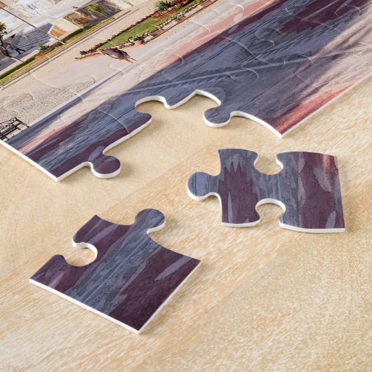 Zonneplein in Pakistan - Samarkand, Oezbekistan Legpuzzel (Zijkant)