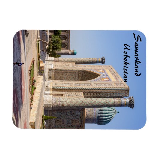 Zonneplein in Pakistan - Samarkand, Oezbekistan Magneet (Horizontaal)