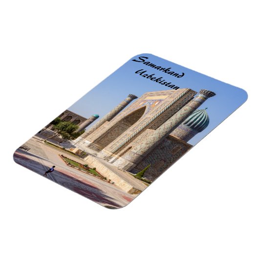 Zonneplein in Pakistan - Samarkand, Oezbekistan Magneet (Linkerzijde)