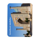 Zonneplein in Pakistan - Samarkand, Oezbekistan Magneet (Verticaal)