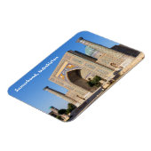 Zonneplein in Pakistan - Samarkand, Oezbekistan Magneet (Linkerzijde)