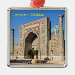 Zonneplein in Pakistan - Samarkand, Oezbekistan Metalen Ornament
